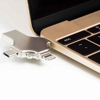 i-Flash Drive OTG 4 in 1 Card Reader iPhone Android 2