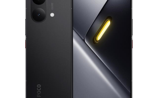 POCO X8 Pro Max tampak depan dan belakang